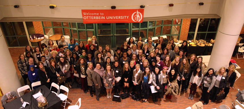 Group of women from the Young Enterprising Women's Forum